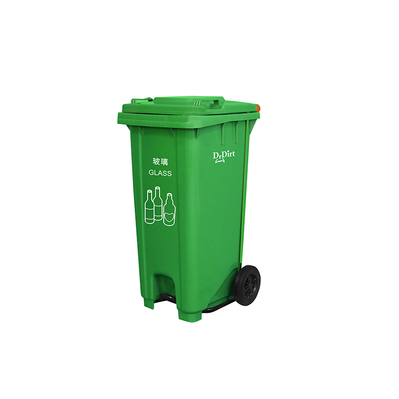 120LUGN, Pédale avant, Vert