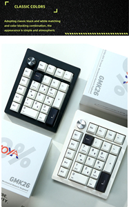 Zuoya Gmk26 <strong>Keypad</strong> 3 Mode Wireless Mechanical Digital <strong>Keypad</strong> 2.4g <strong>Bluetooth</strong> Knob Qmk Via Hot Swap Rgb Mini Portable <strong>Keypads</strong> Gift - Product Image 4