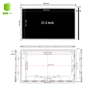 BOE originale di grado industriale 21.5 pollici GV215FHM-N10 schermo LCD 1920x1080 TFT modulo LCD 30pin LVDS ip pannello LCD - Product Image 2