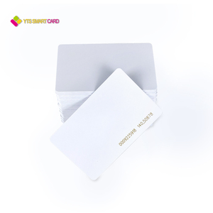 YTS CR80信用卡尺寸白色空白pvc卡会员身份证 - Product Image 4