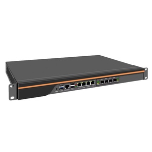 CAIXUNIPCインテルN100ネットワークミニPC 1Uサーバー4 * I226 2.5G LAN 4 * SFP 10G DDR5 4 * USB 1Uラックマウント産業用デスクトップコンピュータ - Product Image 3