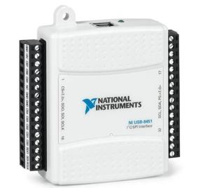 NI-USB-8451 <strong>data</strong> module, I&sup2;C/SPI interface <strong>device</strong>, part number 779553-01 - Product Image 1