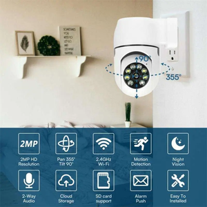 4G Network Voice <strong>Intercom</strong> WiFi Camcorder High Definition 3MP <strong>IP</strong> <strong>Camera</strong> with Wide Angle Face Detection Indoor Application - Product Image 4