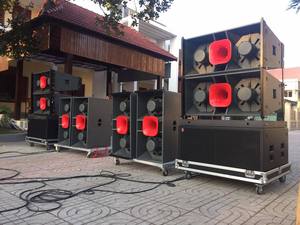 Altavoz profesional dual de 15 pulgadas de largo alcance, sistema de sonido para estudio y eventos al aire libre, multiusos - Product Image 4