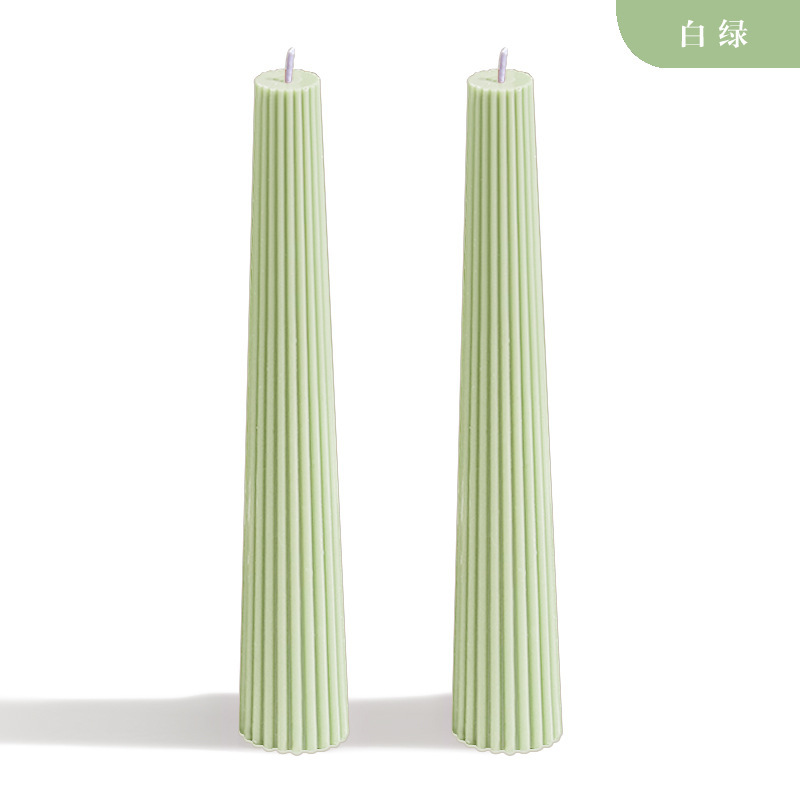 Blanc et vert-pack de 2