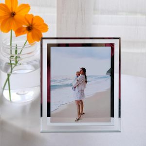 流行推荐现代亚克力数码魔镜玻璃相框