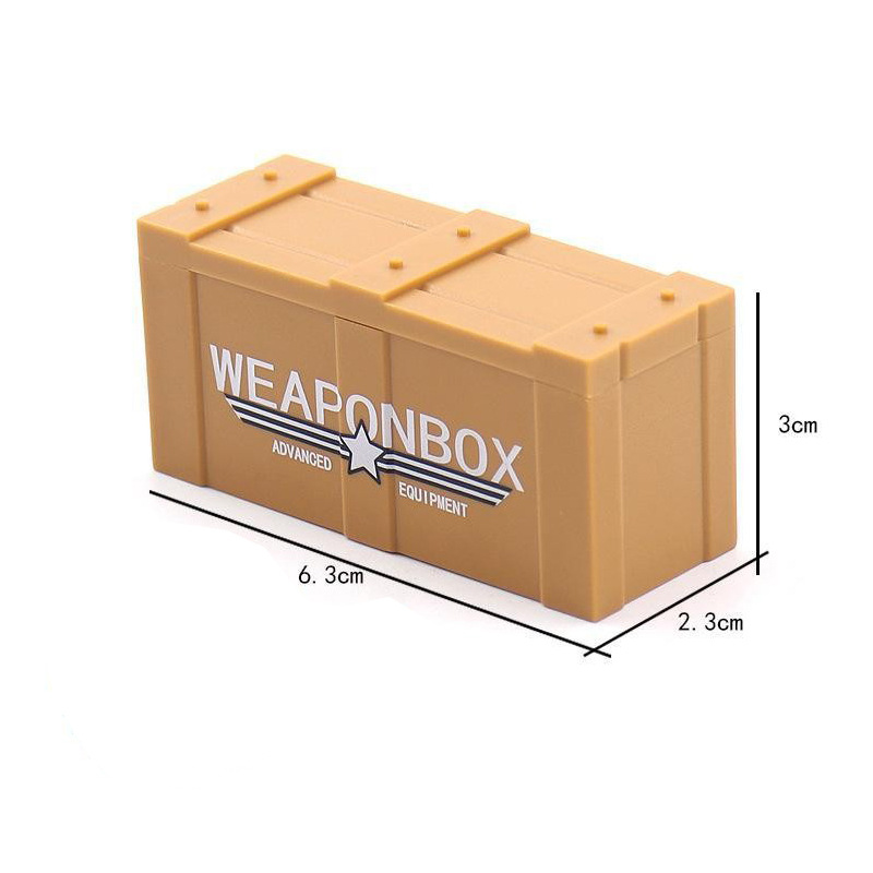 Caja de armas (marrón)