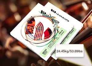 Winner WR760 Series Accesorio de cuerdas de concierto progresivo para violinistas Núcleo de nailon Piezas de instrumentos de cuerda Accesorios - Product Image 4