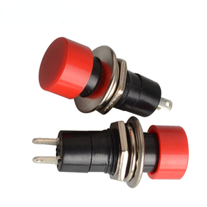 Mini interruttore a pulsante automatico momentaneo da 12mm struttura elettronica in plastica - Product Image 2
