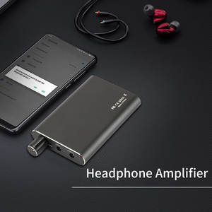 <strong>Portable</strong> 3.5mm in Ear Monitor <strong>Amplifier</strong> Amp Stereo Audio Out with Switch Powered Dual-<strong>Output</strong> HiFi Headphone <strong>Amplifier</strong> - Product Image 2
