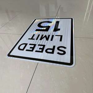 Securun giới hạn tốc độ 25 dấu hiệu-Dấu hiệu đường bắt mắt với tấm phản chiếu lăng trụ cường độ cao 3M cho tầm nhìn tối đa - Product Image 5