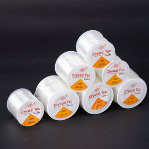 100米/卷透明塑料水晶DIY弹力TPU弹力线珠饰品制作供应钢丝串线 - Product Image 2