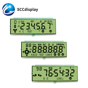 Display lcd a segmenti personalizzati prezzo economico display a segmenti TN schermo tn htn fstn va lcd 7 modulo display lcd a segmenti monocromatici
