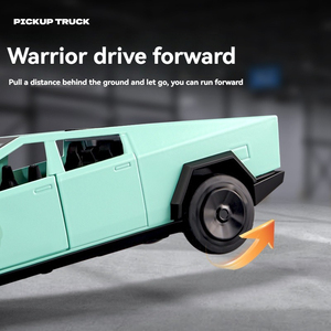 Diecast <strong>Model</strong> Car 1:32 T Cybertruck Pickup with Sound and Light Pullback Doors Open Decorate Ornament Metal <strong>Model</strong> Car Toys - Product Image 5