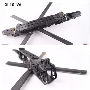 V6 10-Inch karbon Fiber FPV geçişi makinesi raf DJI için uyumlu O3 Sky End VISTA dijital görüntü iletim uzaktan pil - Product Image 3