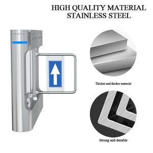 Gesichts erkennung Swing Gate Drehkreuz Fußgänger zugangs kontroll system - Product Image 2