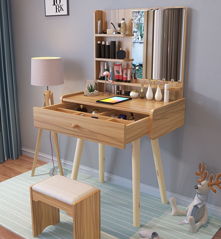 Nordic Dressing Table Simple Bedroom Small Family Dressing Table Makeup Table Bedroom Furniture