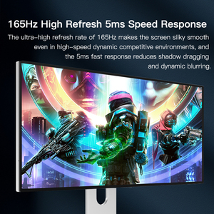 Kuycon Q34W Gaming Office Desktop Computer Monitor4K Monitor Lcd 34 pollici Gaming Monitor Ultra HD Gaming Display Gaming - Product Image 4