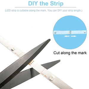 33FT 50FT 66FT 100FT Long Life Span Smart APP Control remoto sincronización de música <span class=keywords><strong>LED</strong></span> RGB tira de luz para dormitorio cocina fiesta