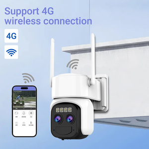4MP WIFI AOV <strong>Camera</strong> PTZ Dual Screen Two-way Voice Intercom Security Monitoring IP66 Waterproof CCTV Security <strong>With</strong> Bracket - Product Image 3