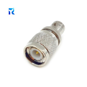 RY TNC公<span class=keywords><strong>BNC</strong></span>母射频同轴适配器同轴插孔连接器适配器直无线无线电外部天线连接器套件