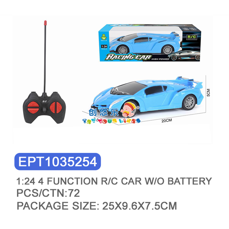 EPT1035254-1:24 Auto RC 4CH (72 pezzi/scatola)