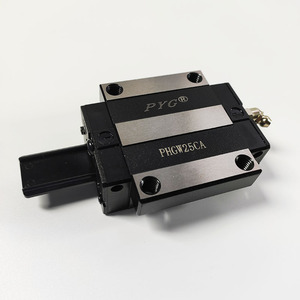 High Rigidity <strong>Linear</strong> Bearing Slide Block 25mm <strong>Linear</strong> Bearing High Capacity Slider With Guide <strong>Rail</strong> for <strong>Automation</strong> <strong>Machine</strong> - Product Image 3