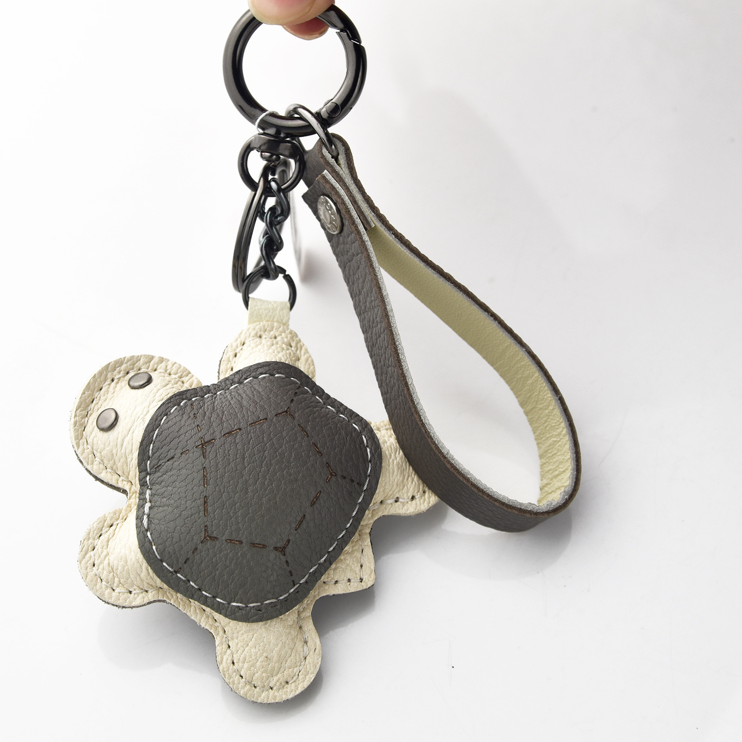 Cute Turtle KeyChain Leather * L