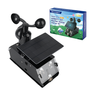 Solar IoT Smart Weather Robot Kit mit 8 Umwelt sensoren STEM DIY Robotics DIY Kit Kompatibel mit für Arduino IDE - Product Image 1