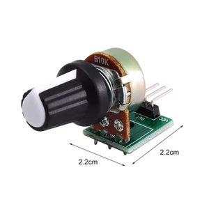 10K resistance <strong>potentiometer</strong> module adjustable resistance single-turn adjustable analog output 0-5V voltage
