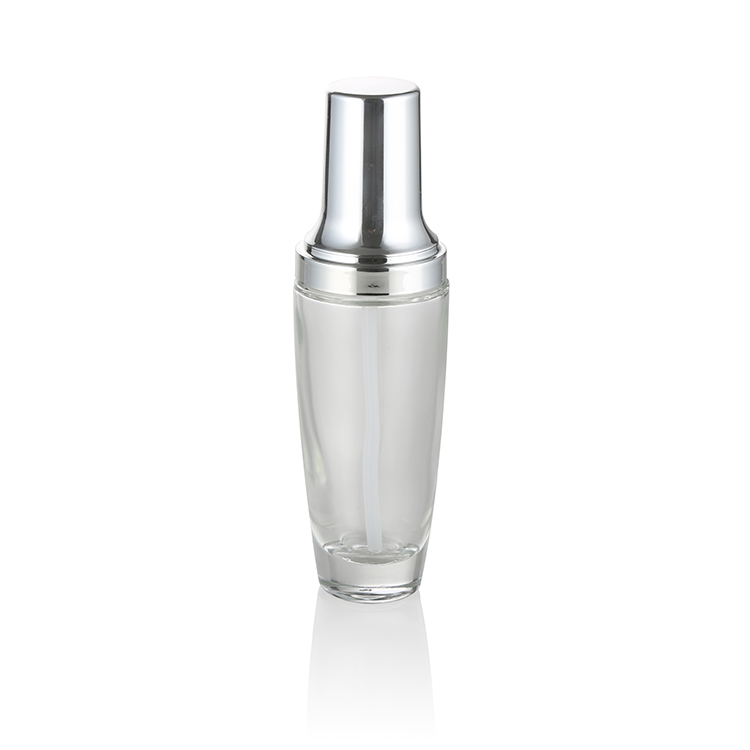 CClear bouteille + argent cap