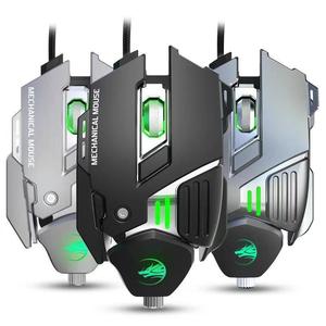 Hot Selling Wired USB-Maus für Computers piele Mechanische Maus mit Atem licht Programmier maus - Product Image 6