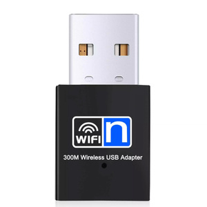 Mini taşınabilir 300Mbps AP WiFi çift modlu adaptör 2-in-1 dongle USB 2.0 WiFi ağ kablosuz Wlan alıcısı - Product Image 4