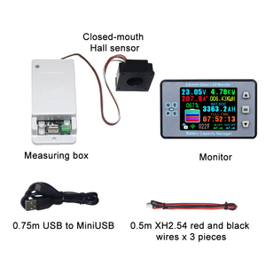 120V/500V VAC8810F 2.4 pollici colore LCD Wireless capacità della batteria Tester coulometro corrente voltmetro rilevatore voltmetro - Product Image 5