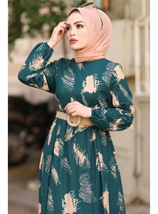 Borka Muslim Linen Fournisseur Fancy Slim Qatar Abaya Turquie Latest Long Sleeve Dubai 2023 <strong>Fashion</strong> - Product Image 2