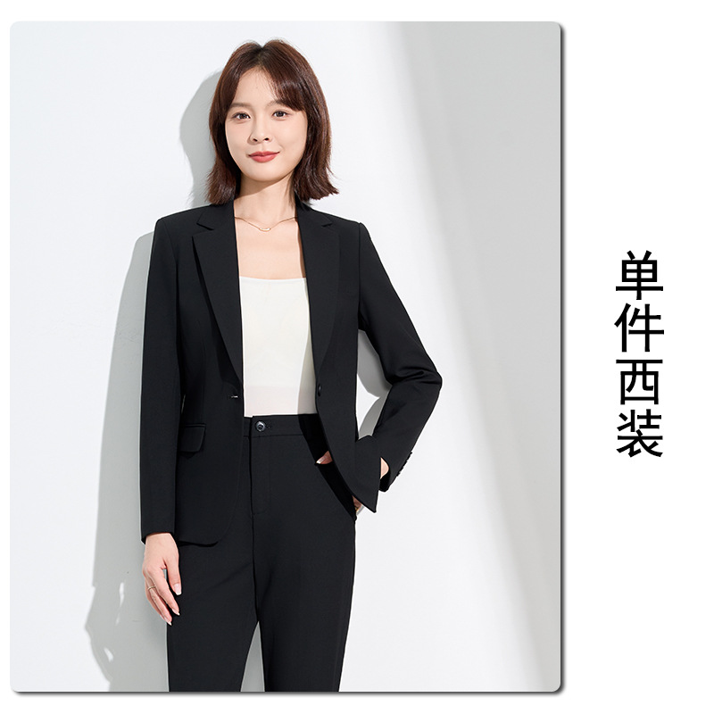 black suit