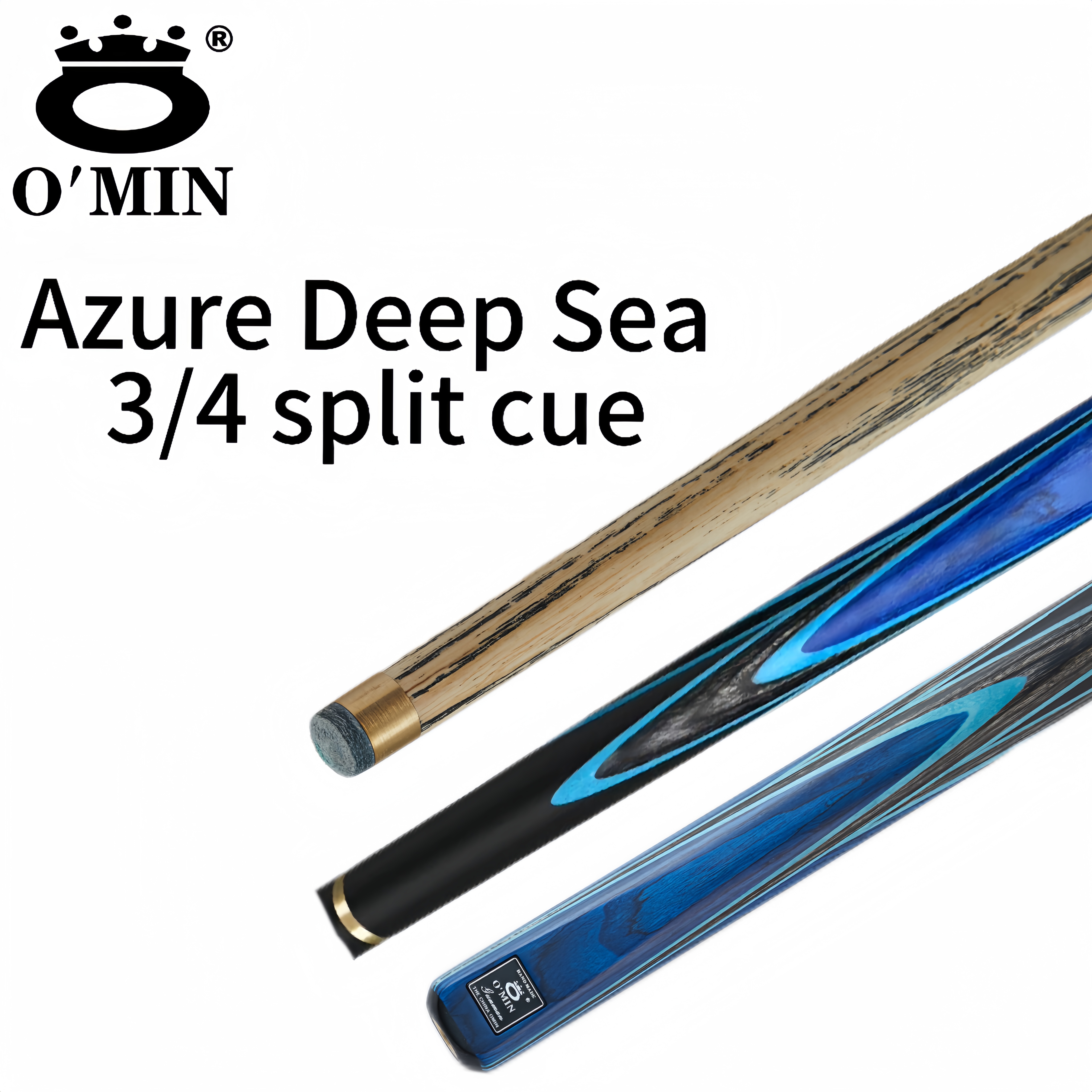 Azure Deep Sea 3/4 Split cue