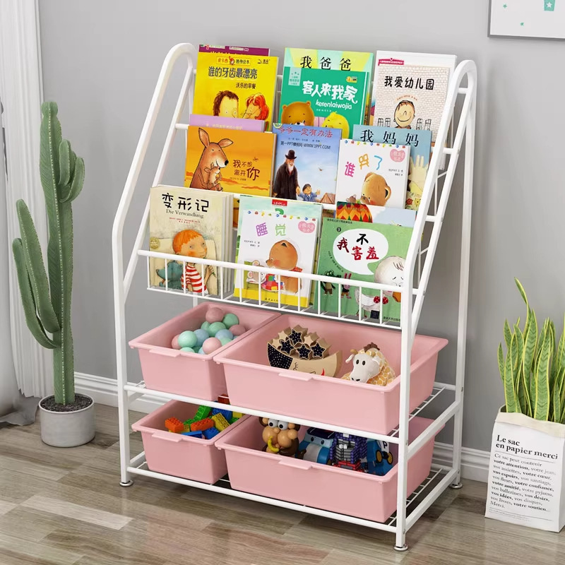 Blanc-Rose 2 grands et 2 petits pots