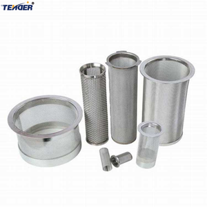 Vis En Garnalennet Speciale Bescherming Multi-Size Aquariumaccessoires Cilinderfilter Roestvrijstalen Cilindrisch Gaasfilter - Product Image 1