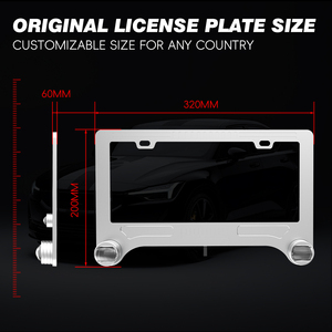 Lanseko Newest Super Bright 3600LM Dual Projector Lens 6500K 3000K White License Plate Auxiliary Light Yellow <strong>LED</strong> Fog Lamp - Product Image 4