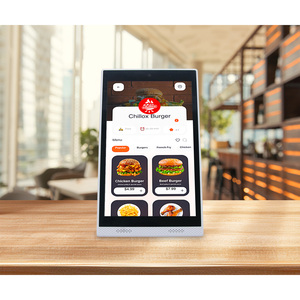 New <strong>Edition</strong> 10.1 Inch Android Tablet Slim L Shape Design With Poe RJ45 NFC Module University Library Information Retrieval - Product Image 5