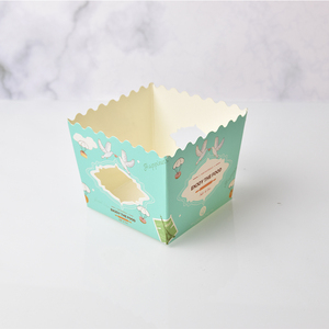 直销处理大托盘纸箱矩形牛皮纸烤盘面包p面包纸托盘 - Product Image 4