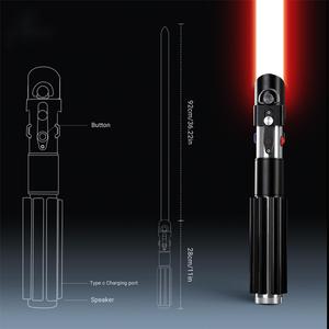 Barato <span class=keywords><strong>Star</strong></span> the <span class=keywords><strong>Wars</strong></span> sable de luz Heavy Dueling Movie Preciso, Darth Vader SE Saber Metal Hilt LED Light Laser Sword Kids Toy - Product Image 4