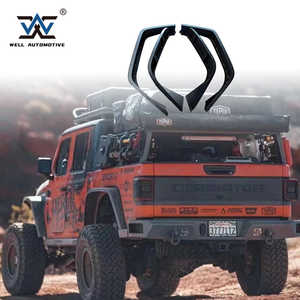 4x4 phụ kiện cơ thể Kit Predator Avenger Fender Pháo Sáng mudguards giật gân bảo vệ bánh xe lông mày cho Wrangler Đấu sĩ JT - Product Image 1