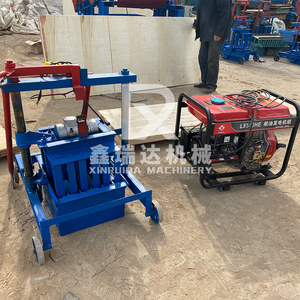Máquina para hacer bloques de hormigón movibles a la venta Máquina para hacer bloques diésel móvil manual pequeña en Zambia - Product Image 2