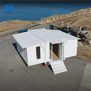 Construcción modular de contenedores de doble expansión | Montaje rápido para oficinas y refugios temporales