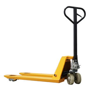 Transporte manual maquinaria de manipulación de mano llevar rueda de nylon gato transpaleta camión transpallet Manuale - Product Image 6