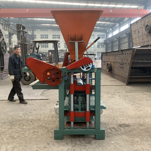 Small scale <strong>building</strong> <strong>block</strong> production <strong>line</strong> concrete hollow brick <strong>block</strong> <strong>making</strong> <strong>machinery</strong> for sale - Product Image 3