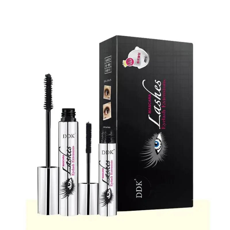 Mascara en Fiber de soie 4D DDK, imperméable, pour cils, produits cosmétiques naturels, Extension de cils, maquillage biologique, 1 pièce