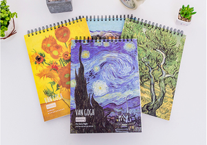 艺术家水彩纸素描书油画绘画日记创意笔记本礼品 - Product Image 3